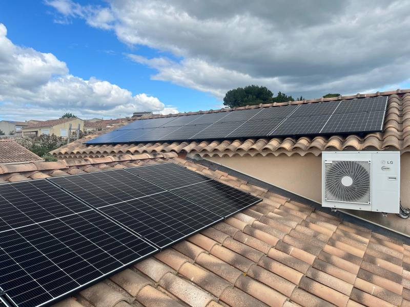 Solution solaire avec batterie virtuelle MYLIGHT à Fournès, par le Groupe Solaireau