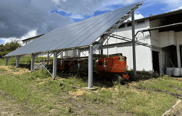 Centrale photovoltaïque pour domaine agricole à Béziers dans l'Hérault (34) 